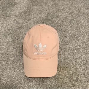 light pink adidas hat
